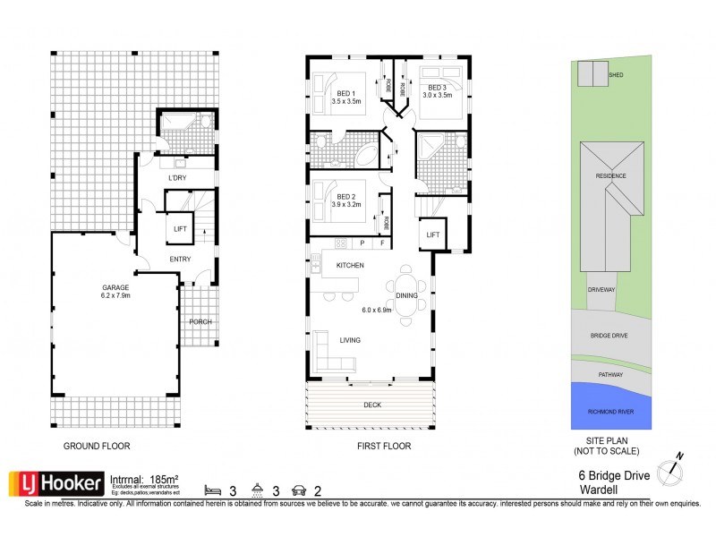 6 Bridge Drive, Wardell NSW 2477 Floorplan