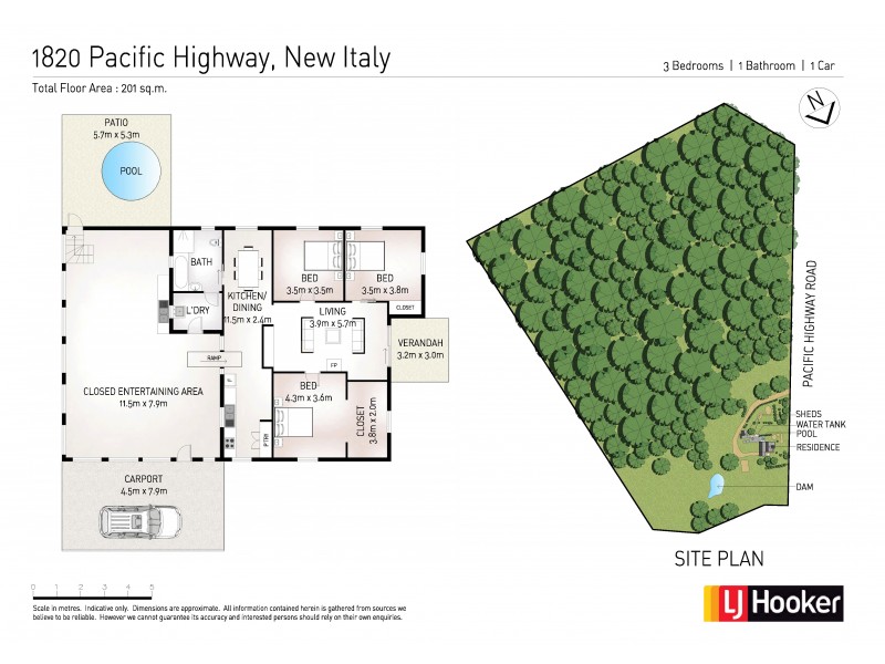 8120 Pacific Highway, New Italy NSW 2472 Floorplan