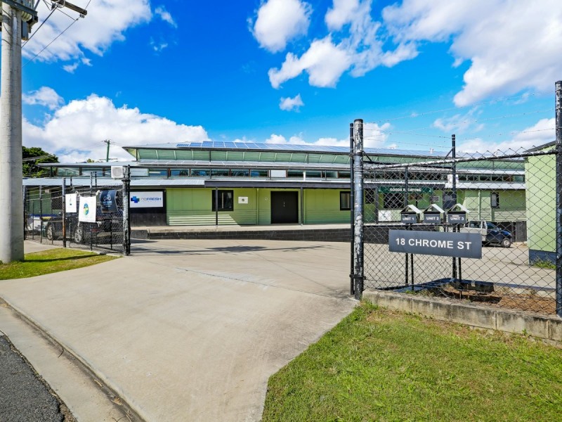 Front office& Rear W’House/14A/18 Chrome Street, Salisbury QLD 4107