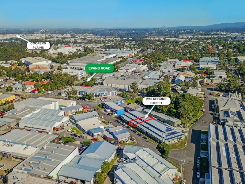 Front office& Rear W’House/14A/18 Chrome Street, Salisbury QLD 4107