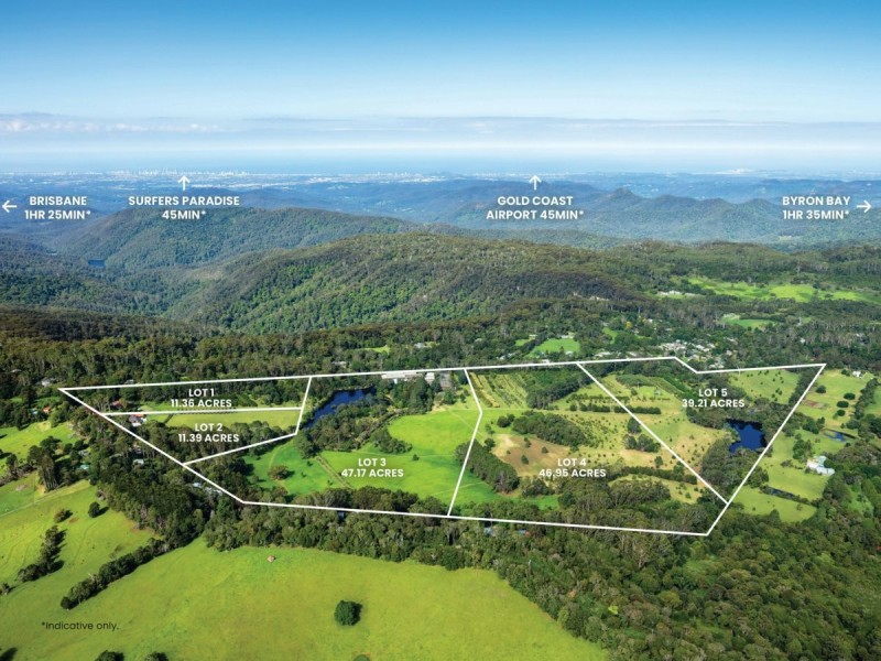 11-17 Lyrebird Ridge Road, Springbrook QLD 4213