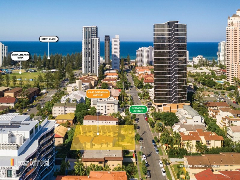 43-45 Britannia Avenue, Broadbeach QLD 4218
