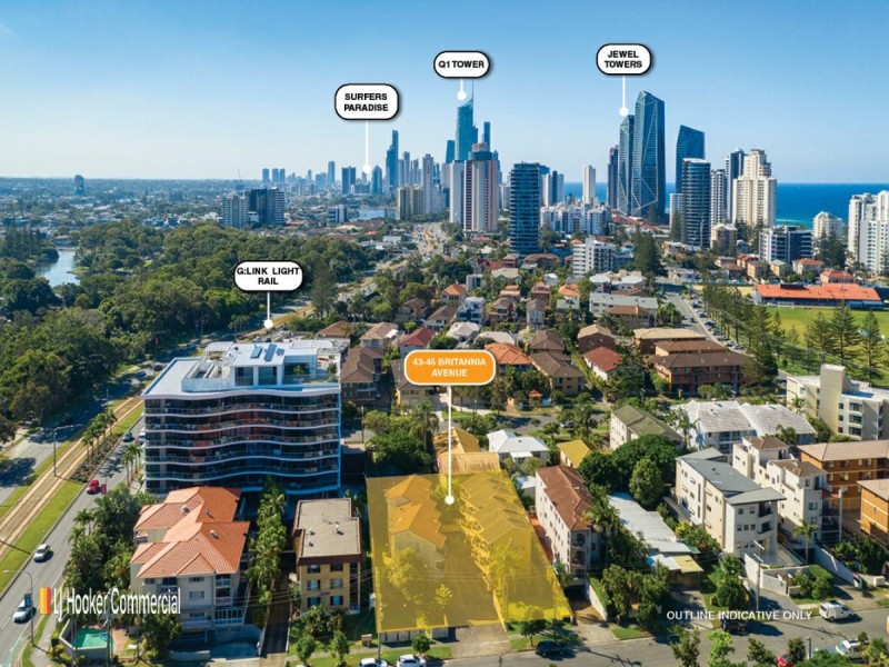 43-45 Britannia Avenue, Broadbeach QLD 4218