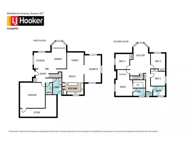 98 Katherine Avenue, Amaroo ACT 2914 Floorplan