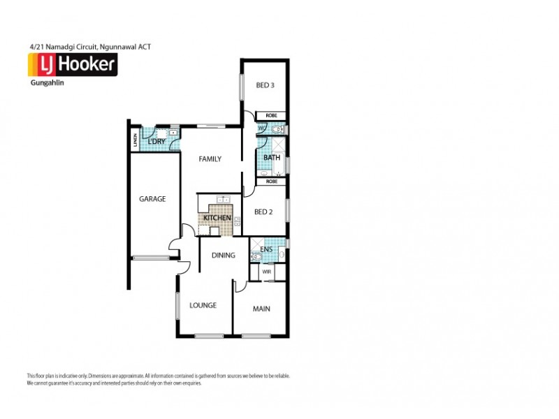 4/21 Namadgi Circuit, Palmerston ACT 2913 Floorplan