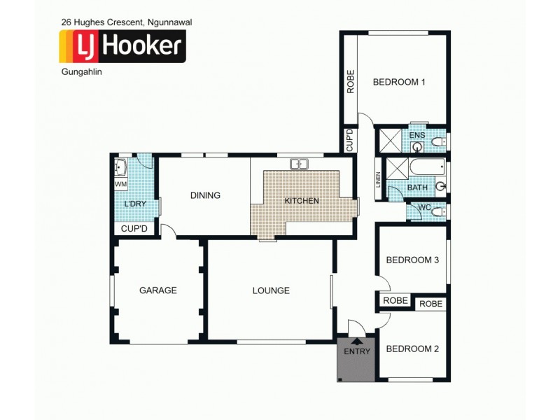 26 Hughes Crescent, Ngunnawal ACT 2913 Floorplan