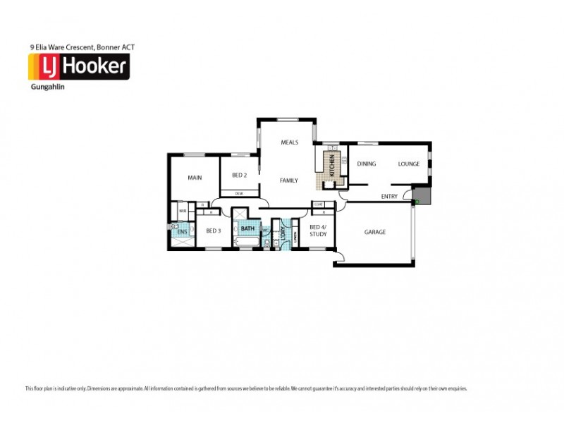9 Elia Ware Crescent, Bonner ACT 2914 Floorplan