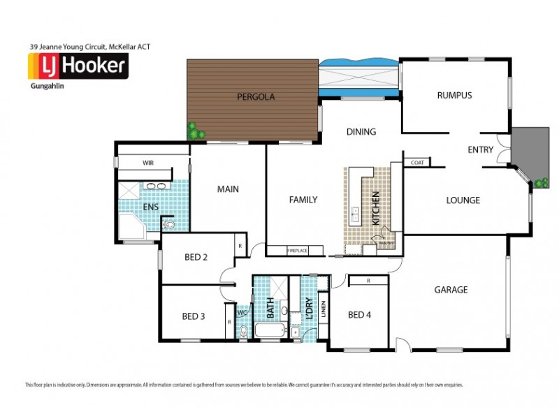 39 Jeanne Young Circuit, Mckellar ACT 2617 Floorplan