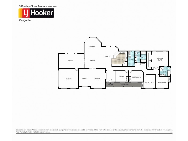 3 Bradley Close, Murrumbateman NSW 2582 Floorplan