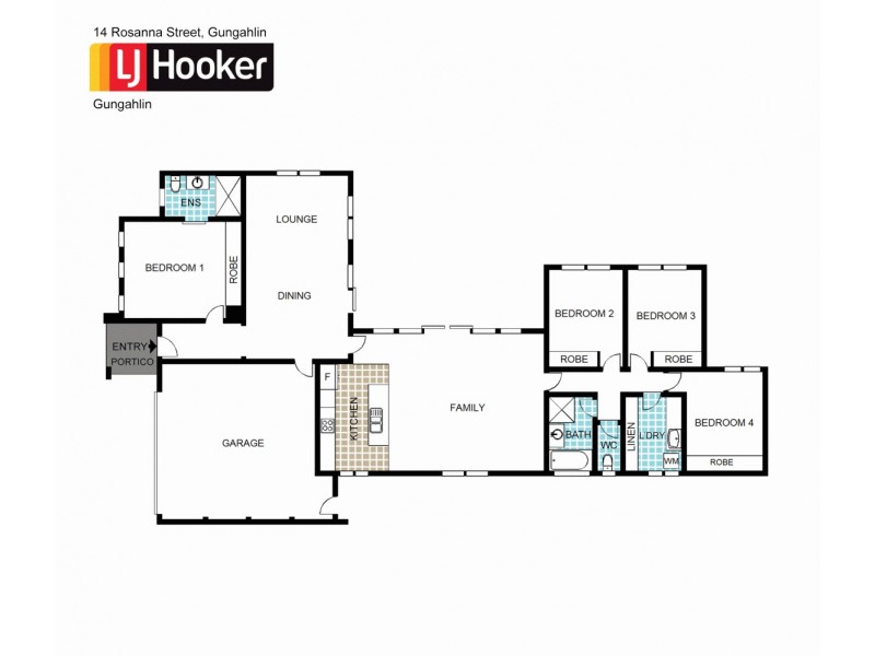 14 Rosanna Street, Gungahlin ACT 2912 Floorplan