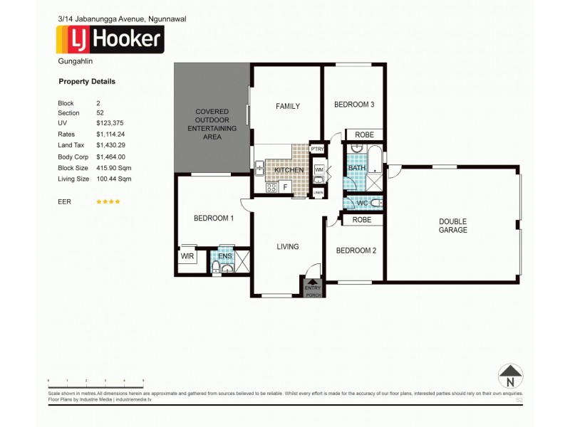 3/14 Jabanungga Avenue, Ngunnawal ACT 2913 Floorplan