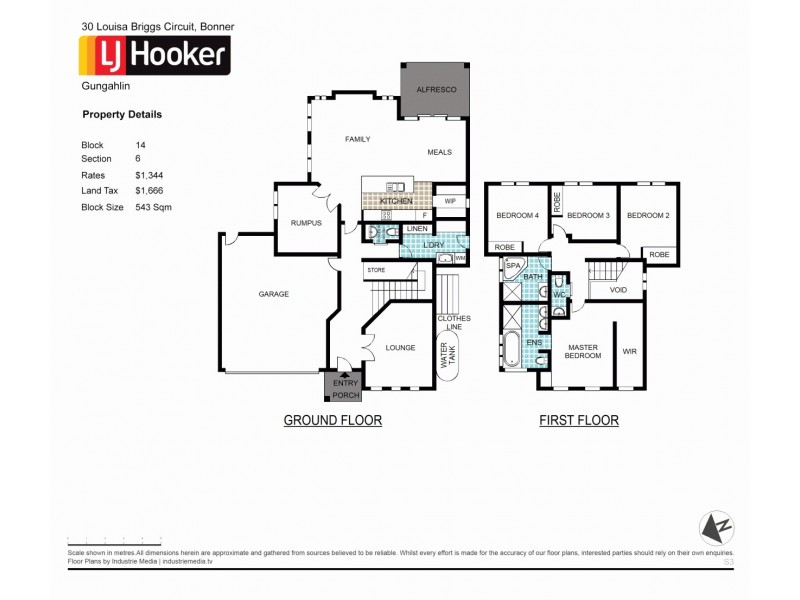 30 Louisa Briggs Circuit, Bonner ACT 2914 Floorplan
