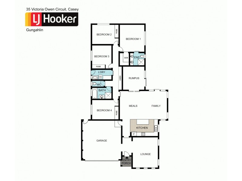 35 Victoria Owen Circuit, Casey ACT 2913 Floorplan
