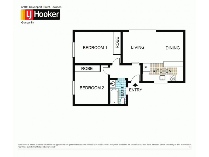 5/108 Davenport Street, Dickson ACT 2602 Floorplan