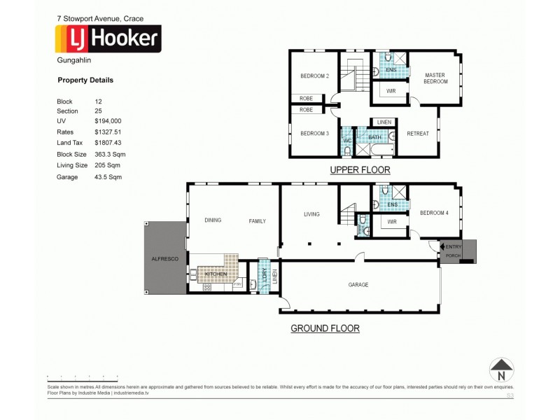 67 Stowport Avenue, Crace ACT 2911 Floorplan