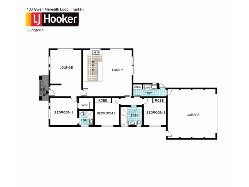 103 Gwen Meredith Loop, Franklin ACT 2913 Floorplan