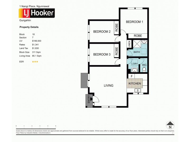 1 Nangi Place, Ngunnawal ACT 2913 Floorplan