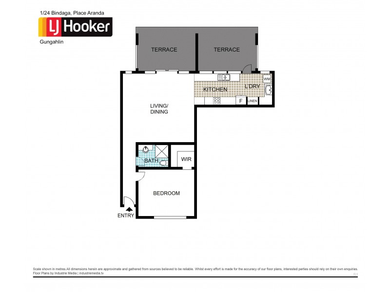 1/24 Bindaga Place, Aranda ACT 2614 Floorplan