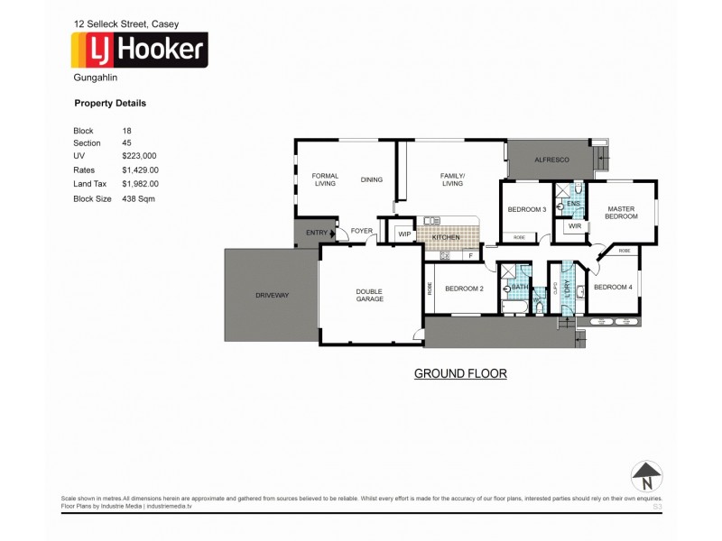 12 Selleck Street, Casey ACT 2913 Floorplan