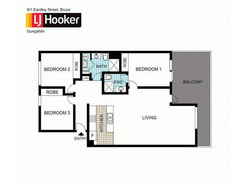 9/1 Eardley Street, Bruce ACT 2617 Floorplan