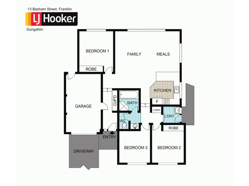 13 Basham Street, Franklin ACT 2913 Floorplan