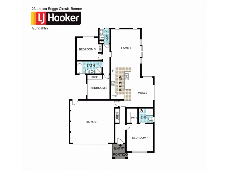23 Louisa Briggs Circuit, Bonner ACT 2914 Floorplan