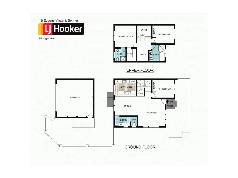 18 Eugene Vincent Street, Bonner ACT 2914 Floorplan