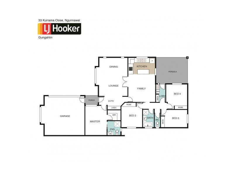 33 Kurrama Close, Ngunnawal ACT 2913 Floorplan