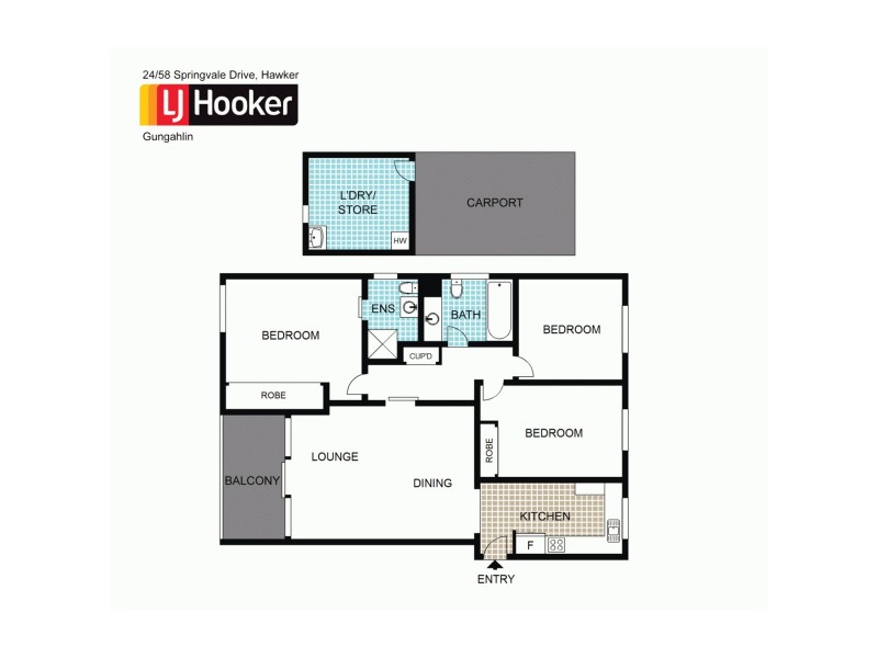 24/28 Springvale Drive, Hawker ACT 2614 Floorplan