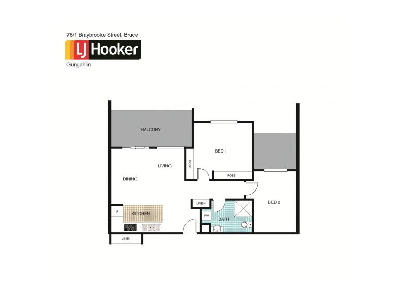 76/1 Braybrooke Street, Bruce ACT 2617 Floorplan