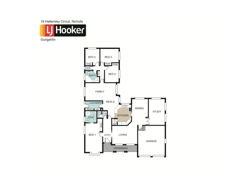 19 Hattersley Court, Nicholls ACT 2913 Floorplan