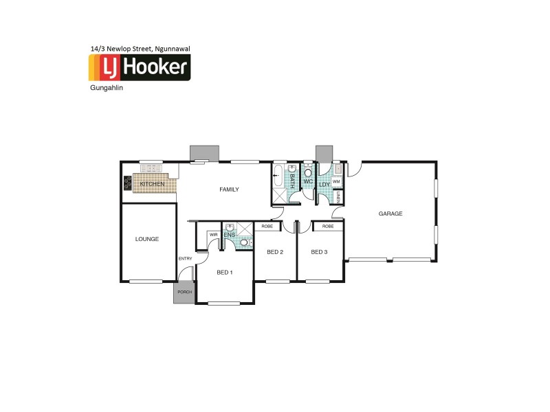 14/3 Newlop, Ngunnawal ACT 2913 Floorplan