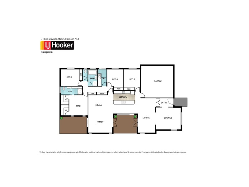 31 Eric Mawson Street, Harrison ACT 2914 Floorplan