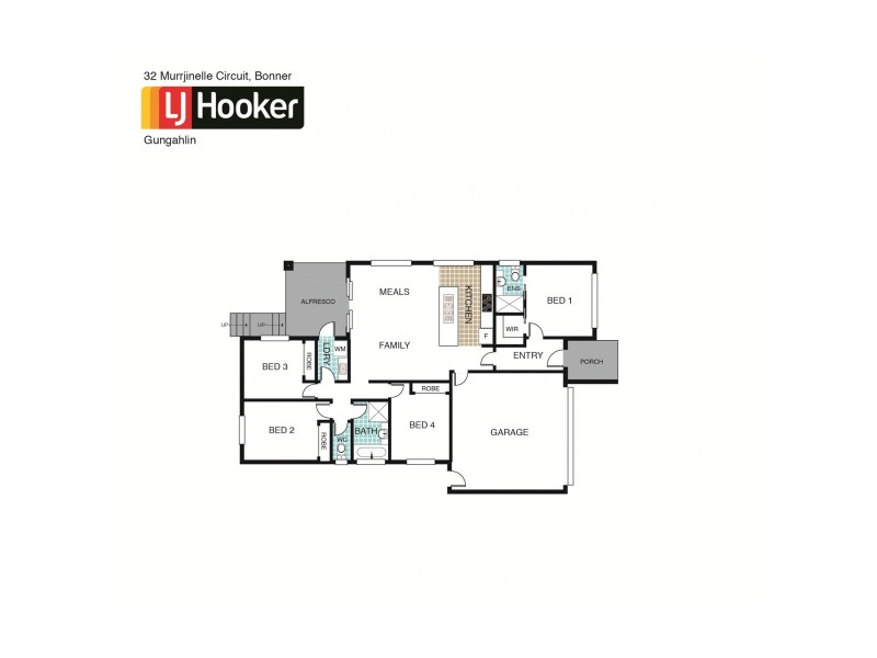 32 Murrjinelle Circuit, Bonner ACT 2914 Floorplan