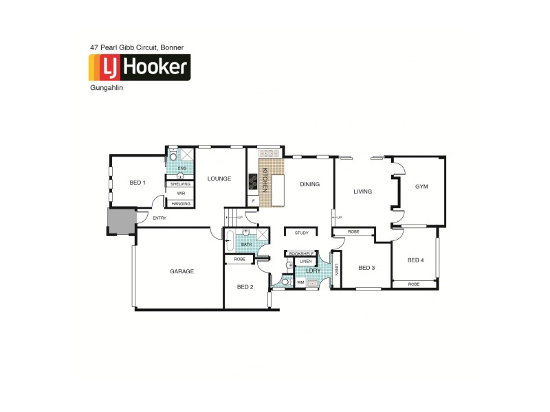 47 Pearl Gibbs Circuit, Bonner ACT 2914 Floorplan