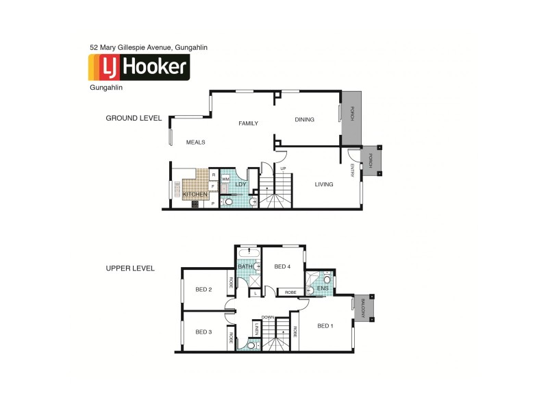 52 Mary Gillespie Avenue, Gungahlin ACT 2912 Floorplan