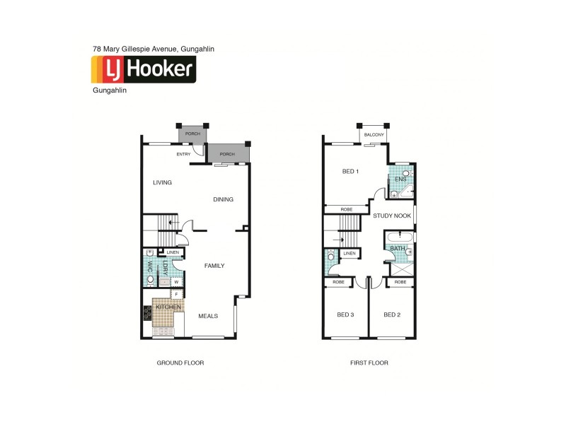 78 Mary Gillespie, Gungahlin ACT 2912 Floorplan