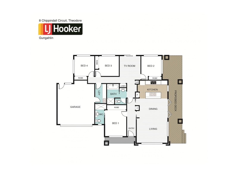 8 Chippindall Circuit, Theodore ACT 2905 Floorplan