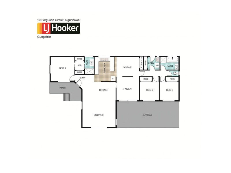 19 Ferguson Circuit, Ngunnawal ACT 2913 Floorplan