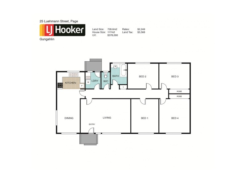 25 Luehmann Street, Page ACT 2614 Floorplan