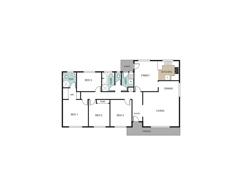 22 Barnard Circuit, Florey ACT 2615 Floorplan