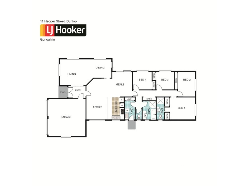 11 Hedger Street, Dunlop ACT 2615 Floorplan