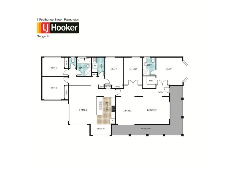 7 Feathertop Street, Palmerston ACT 2913 Floorplan