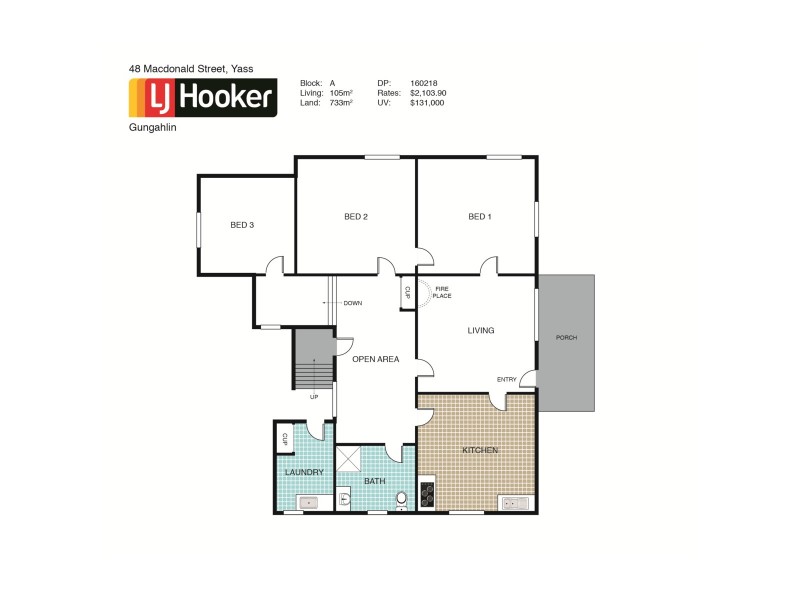 48 Macdonald Street, Yass NSW 2582 Floorplan