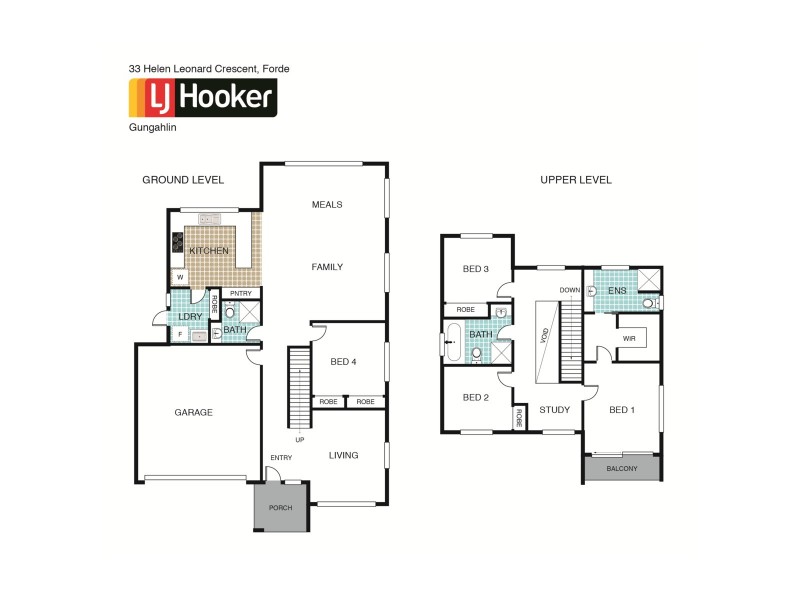 33 Helen Leonard Crescent, Forde ACT 2914 Floorplan