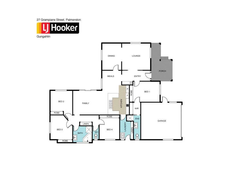 27 Grampians Street, Palmerston ACT 2913 Floorplan