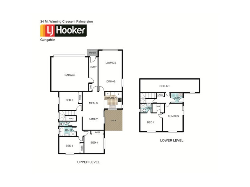 34 Mt Warning Crescent, Palmerston ACT 2913 Floorplan