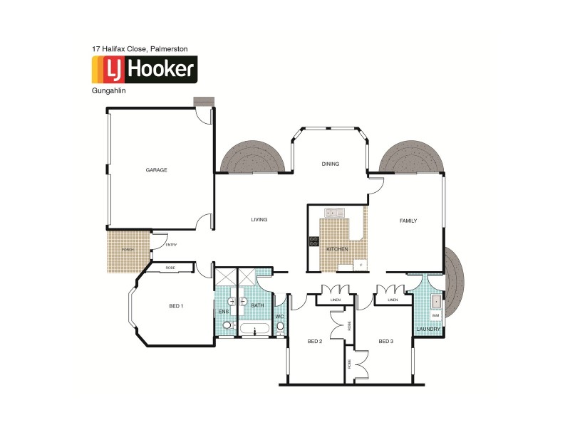 17 Halifax Close, Palmerston ACT 2913 Floorplan