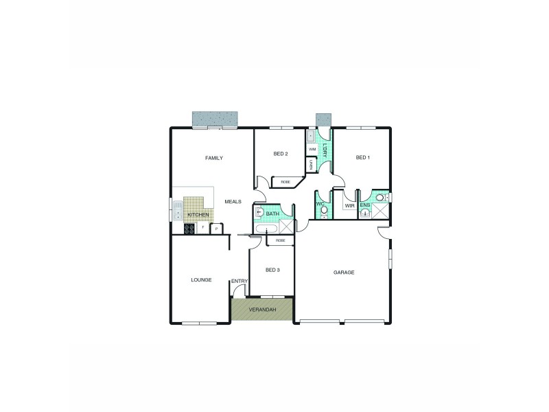 7/2 Mundawari Circuit, Ngunnawal ACT 2913 Floorplan