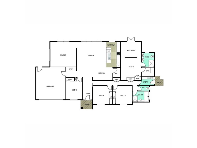 34 Justice Kelly Street, Forde ACT 2914 Floorplan
